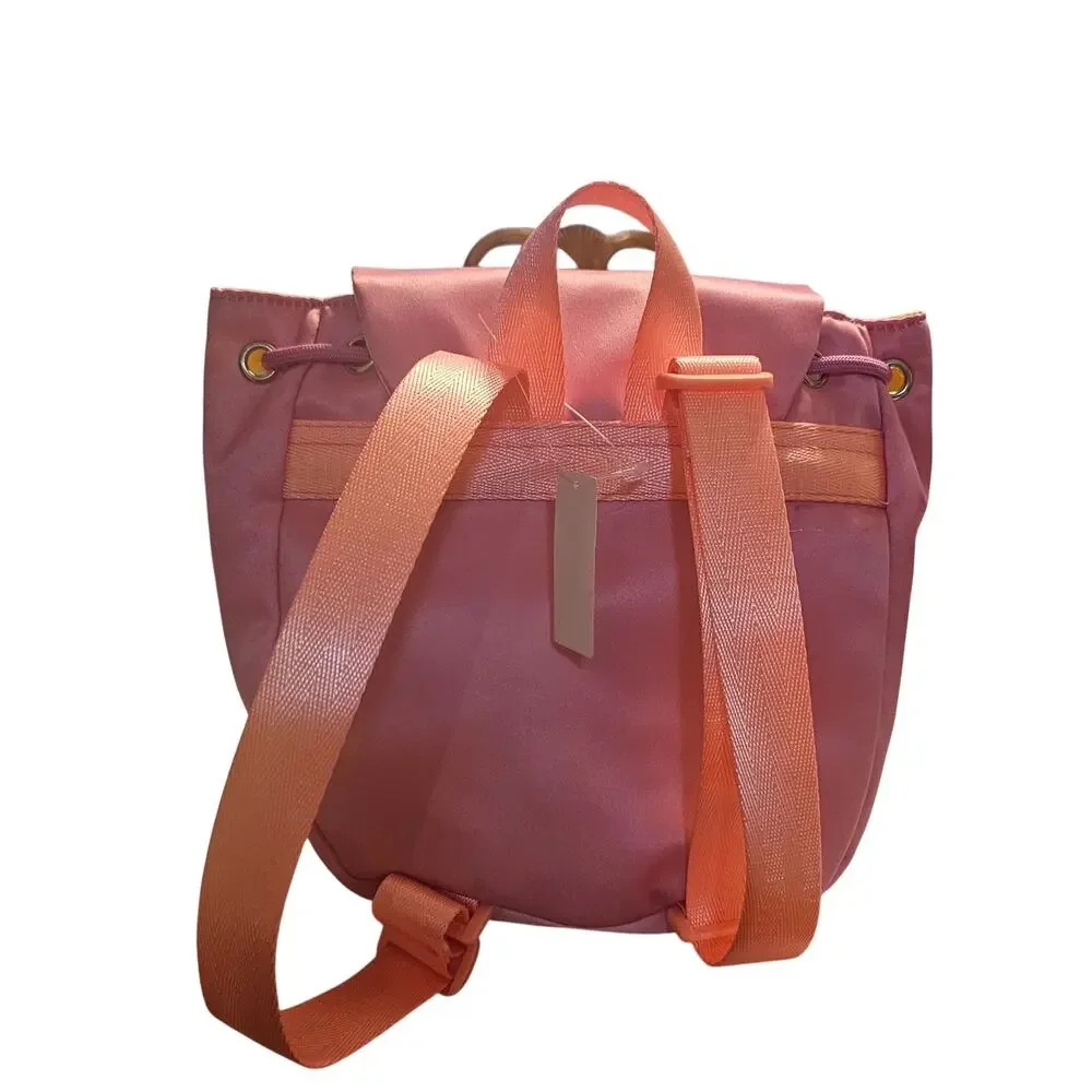 Claires Club Mini Backpack for Girls, Pink Yellow Teal
